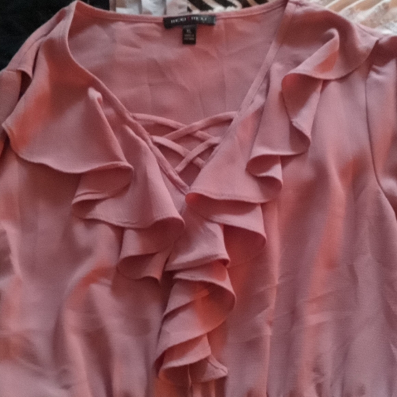 Pink Ruffled Dress - Picture 2 of 3